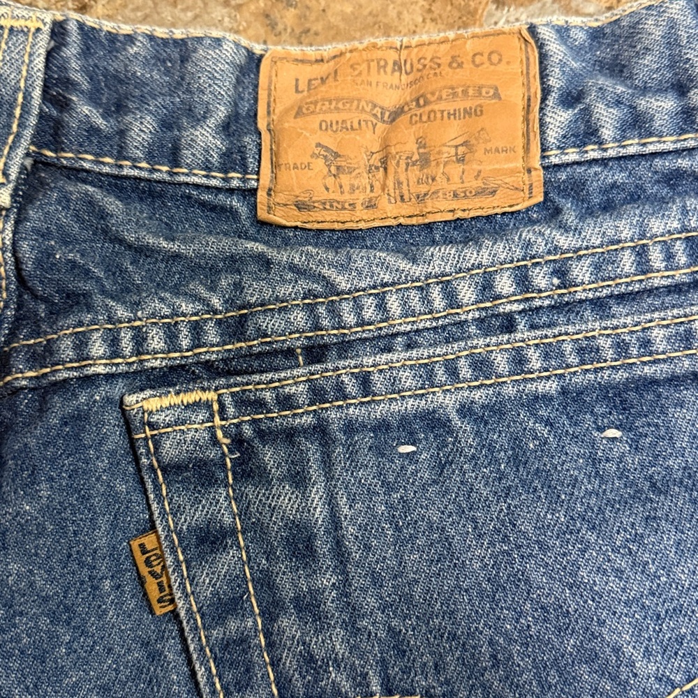 Vintage orange tag Women’s size 18 Levi’s with ankle zippers - Picture 2 of 7